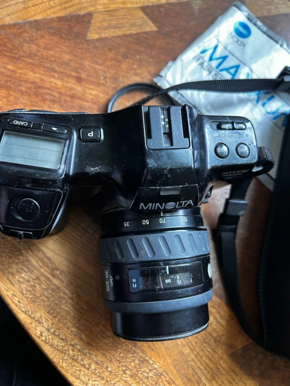 Minolta new battery